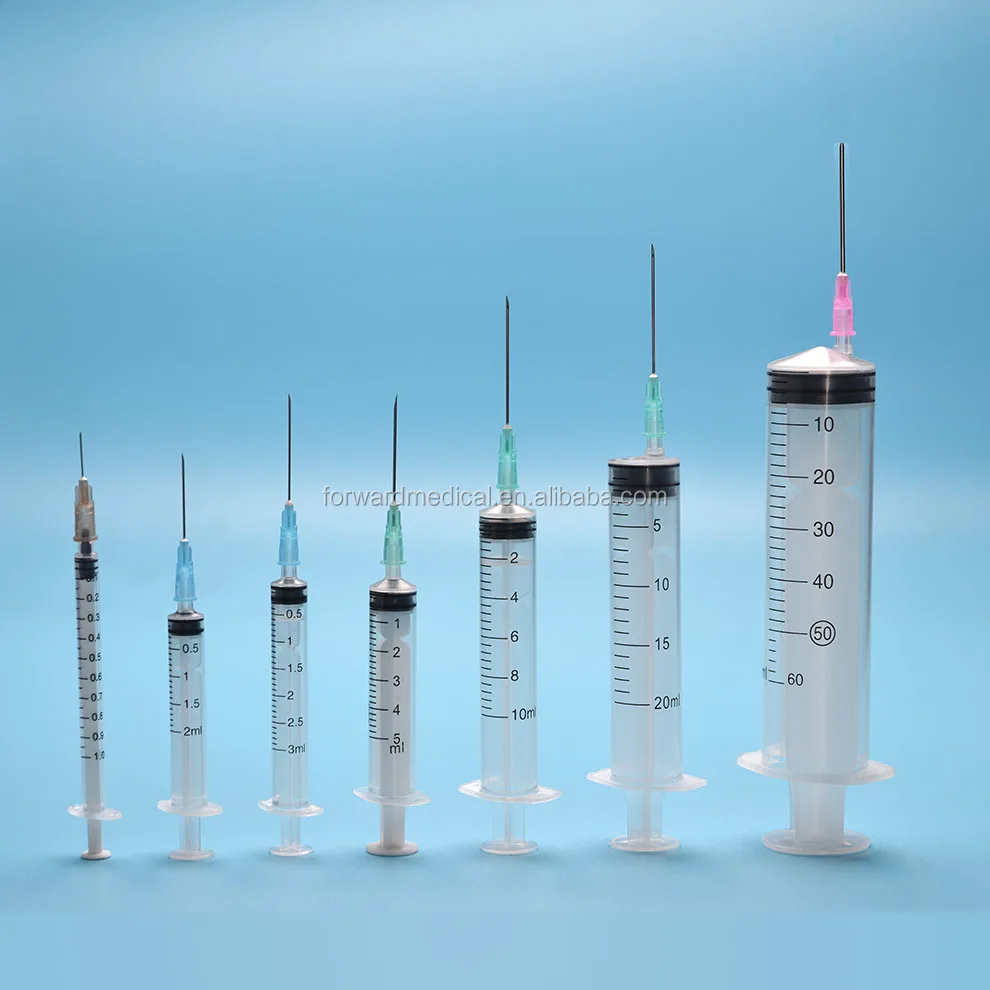 stock syringe 3ml 5ml and 1ml plastic disposable syringe for sale