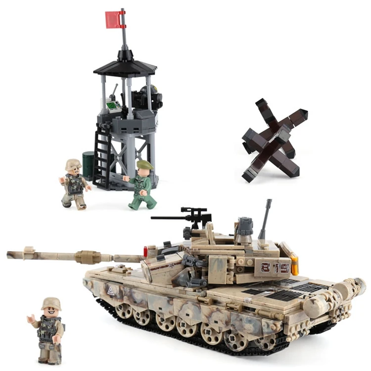 XINGBAO 06021 1340PCS Military Series The 99 Tank Set Building Blocks Bricks Tank Model Car Model Kid Toys As Christmas Gifts