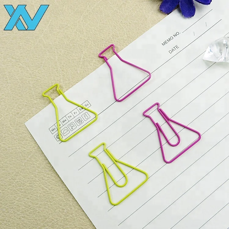 Hight Quality promotional gifts unique injector shaped medical paper clip