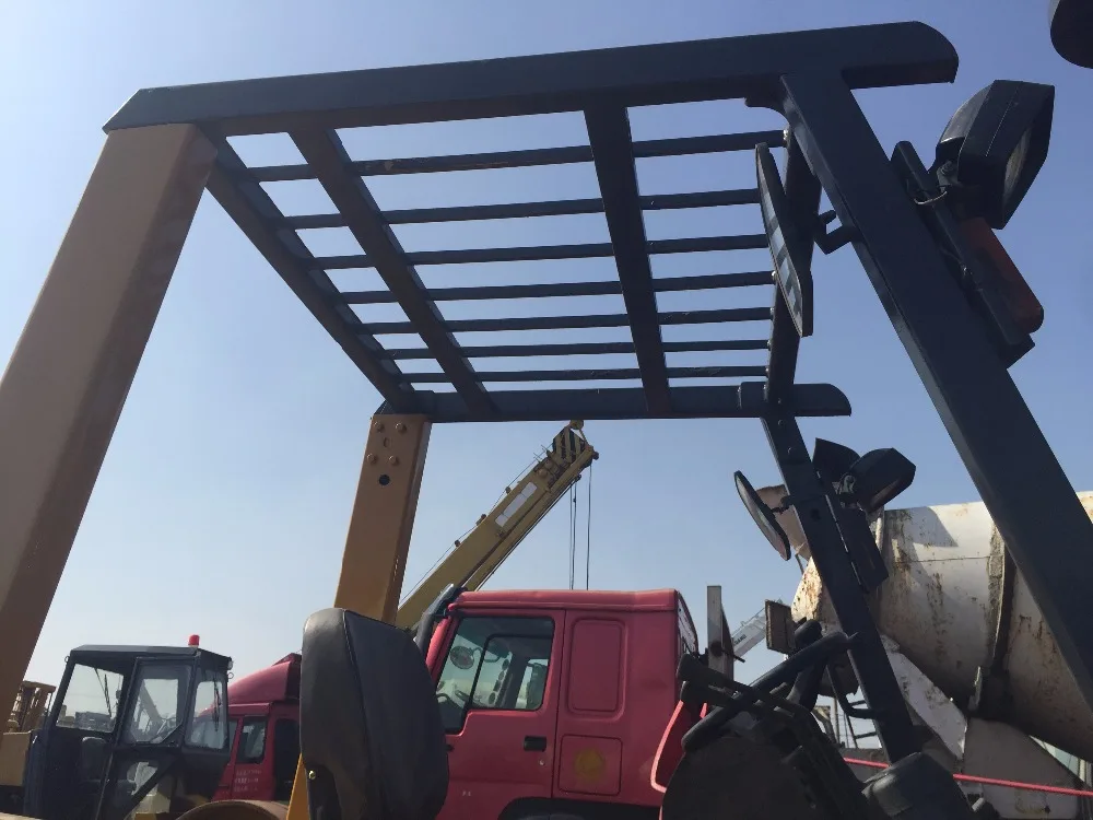 good condition used forklift TCM FD100 10 ton Japan original for sale at low price