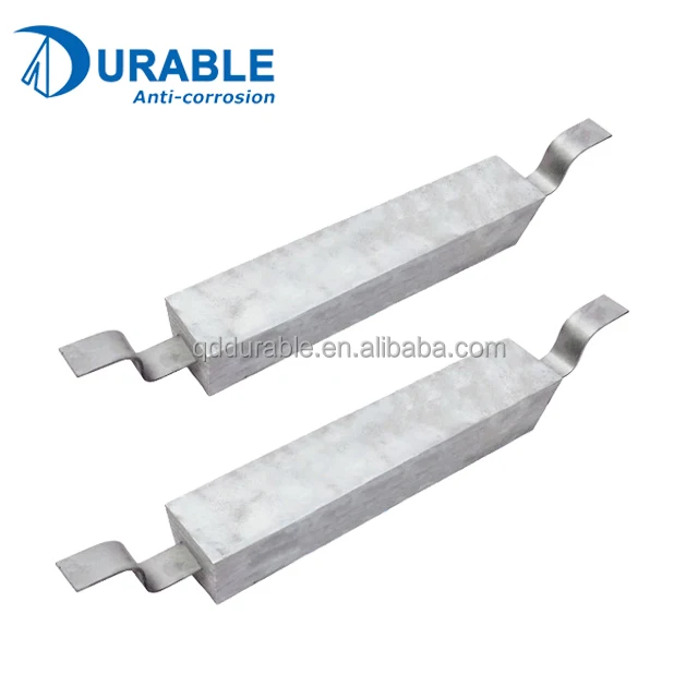Китай высококачественные морские сваи антикоррозийные аноды из алюминиевого сплава алюминия