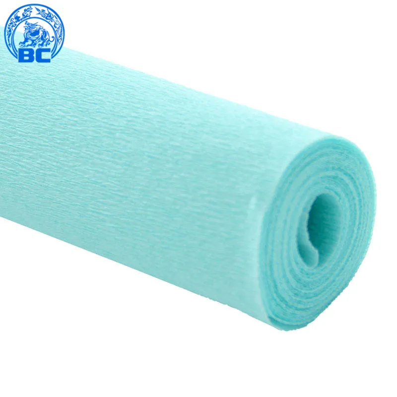 
Hot sale 50*250CM interesting creative handmade art Crepe paper for kids DIY 