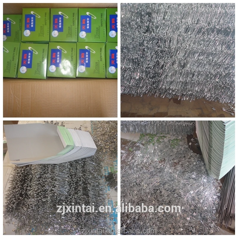 Wholesale clothing accessories metal safety pins, hijab safety pins