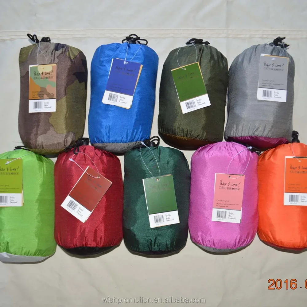 Легкий парашютный нейлоновый гамак для кемпинга