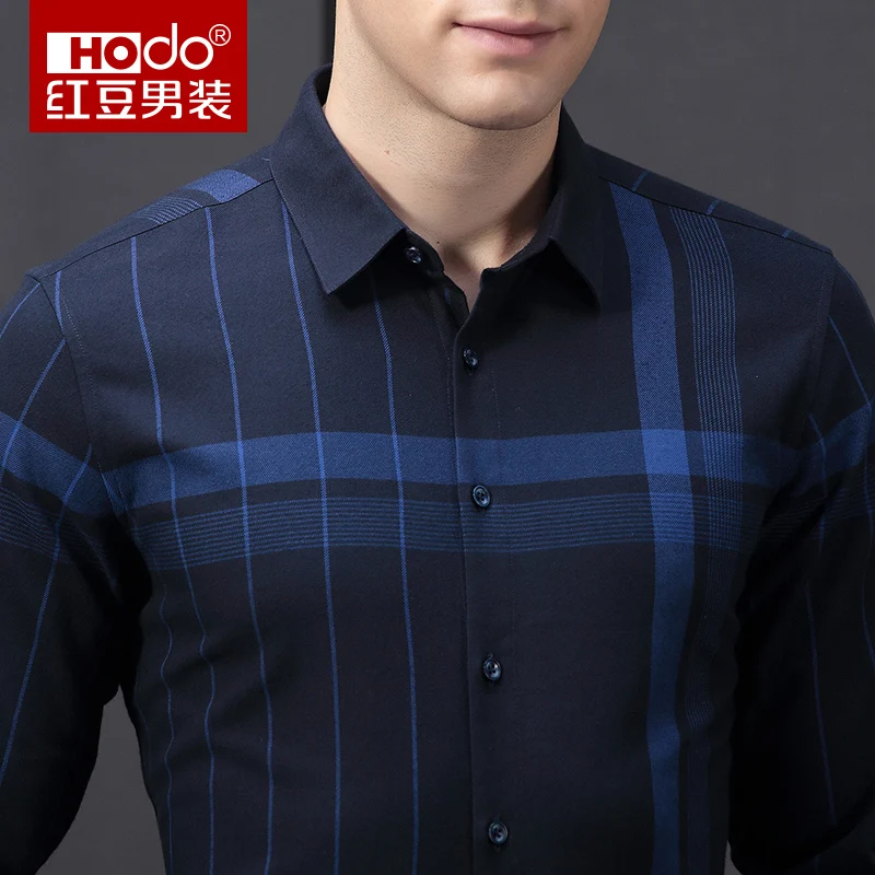 
2018 latest High Quality 100% Cotton Double Collar Men Shirts 