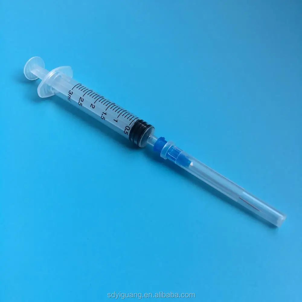 
3ml disposable syringe Blister packing 