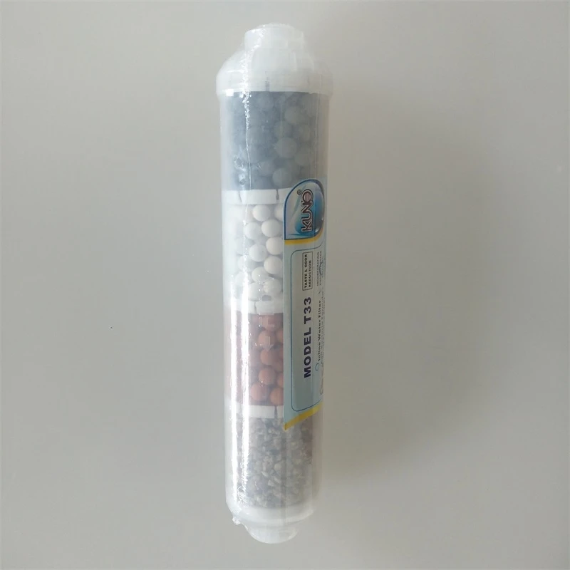 T33 post carbon mineral alkaline  water filter cartridge