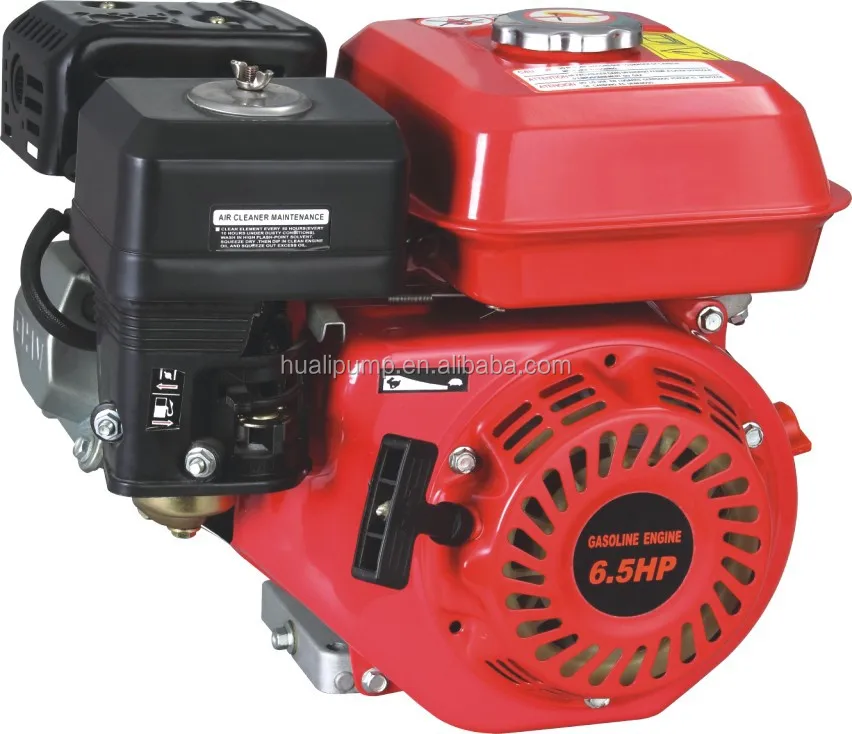 Chinese 25 Degree Inclined Single Cylinder 4-Stroke Forced Air Cooling OHV Type 420cc Gasoline Engine of 15HP