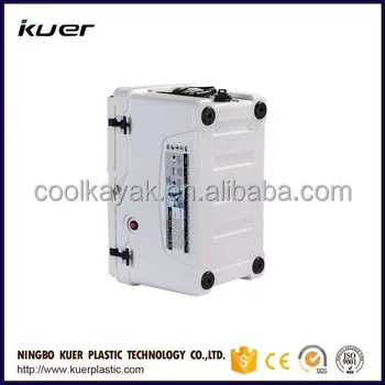 Kuer premium heavy duty 45qt. rotomolded seafoam green cooler box wholesale