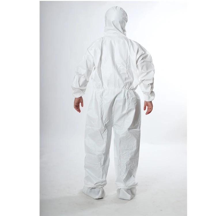 
Cheap disposable PP/SMS/Microporous Film SF non woven working safety coveralls 