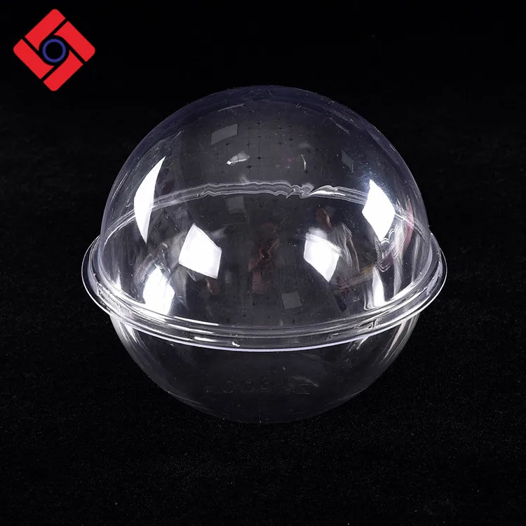Disposable Clear Folding Plastic Fruit Salad Packaging Box,Wholesale Custom Blister Tray
