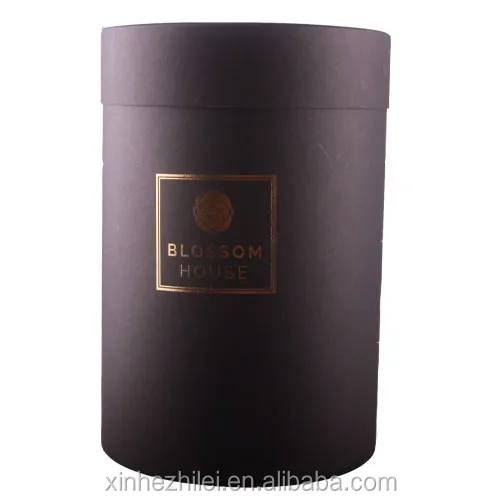 
Recycled Cardboard Round Paper Tube for T-shirt Package/Black Cylinder Tube Packaging for T-shirt/Clothes Packaging Paper Tube 