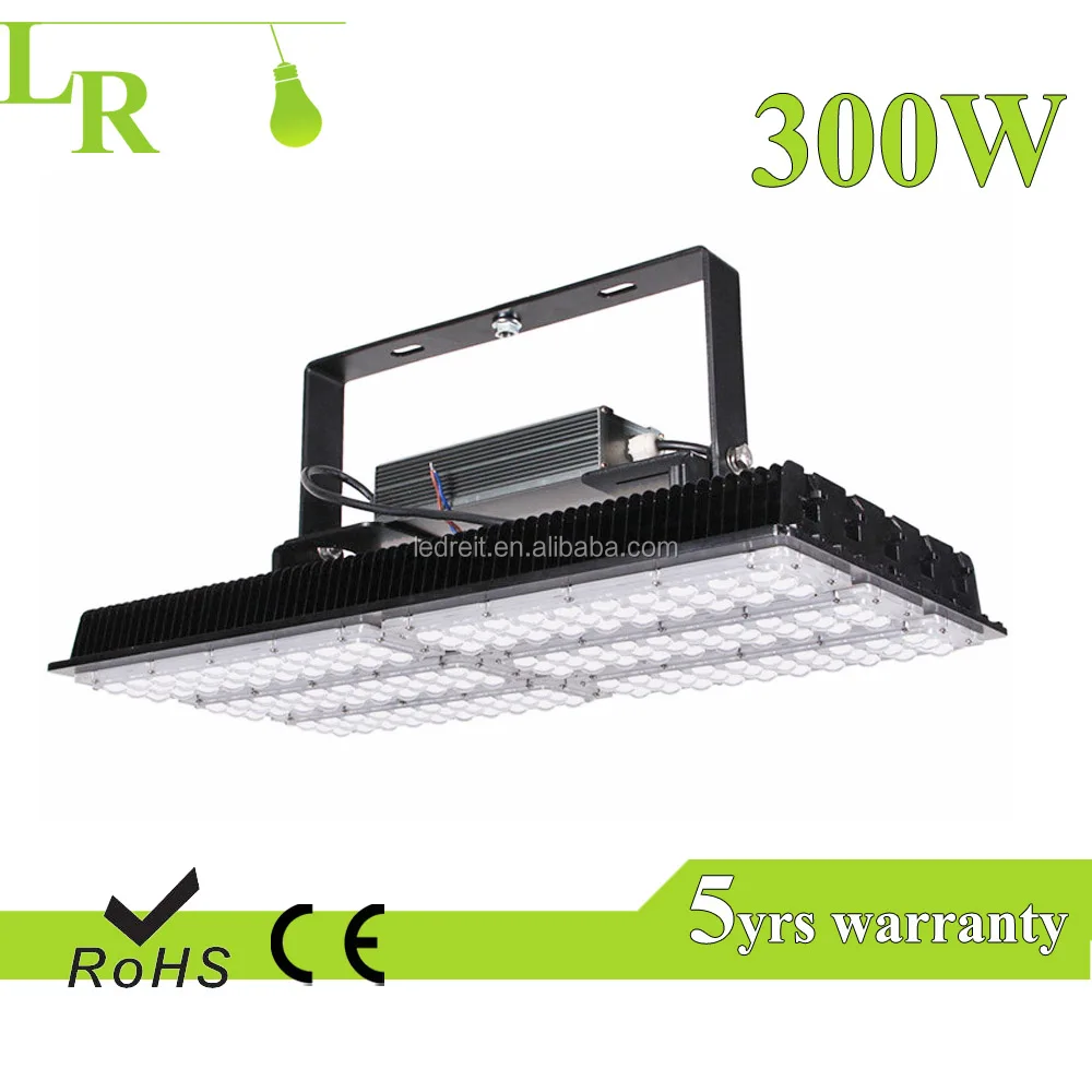 Прямая поставка с завода 300 Вт высокое освещение супер яркое коммерческое алюминиевое 2200k-6500k гарантия 5 лет наружное