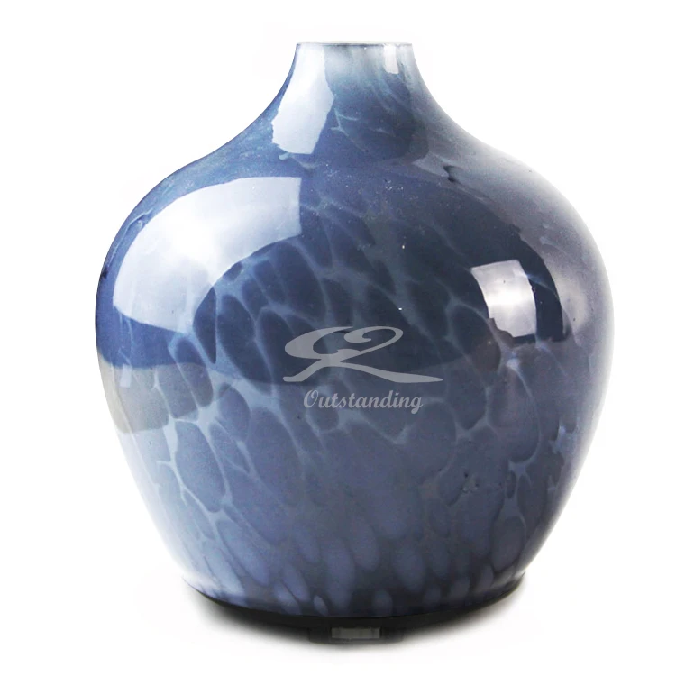 Portable Art Glass wholesale aromatherapy electric diffuser Essential Oil Aroma Diffuser