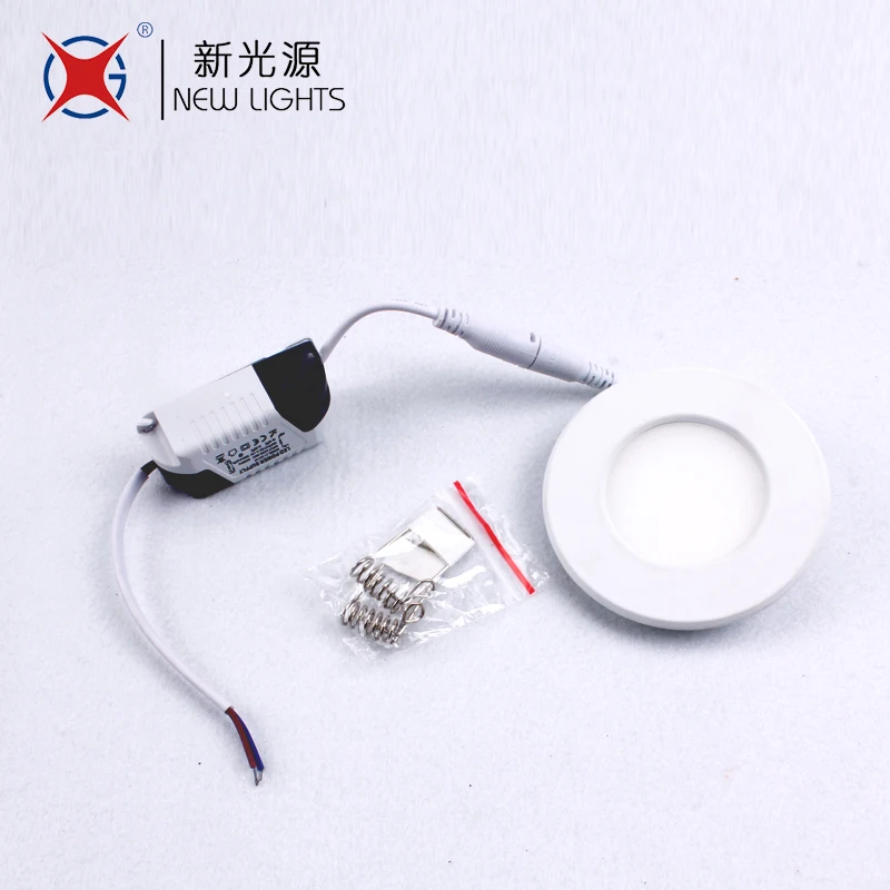 Recessed installation 3w 6w 9w 12w 18W Small Round LED panel light
