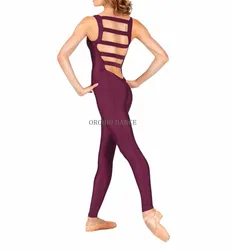 Hot Sale High Quality Low MOQ Shiny Lycra Women Girls Sexy  Unitard Dance