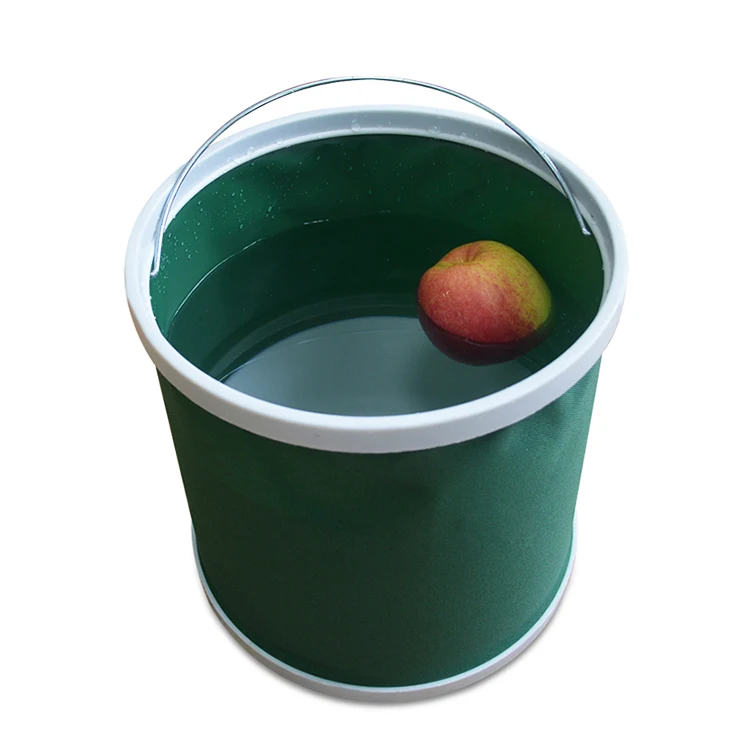 Foldable Outdoor Camping PVC Tarpaulin Washing Waterproof Fishing Folding Bucket