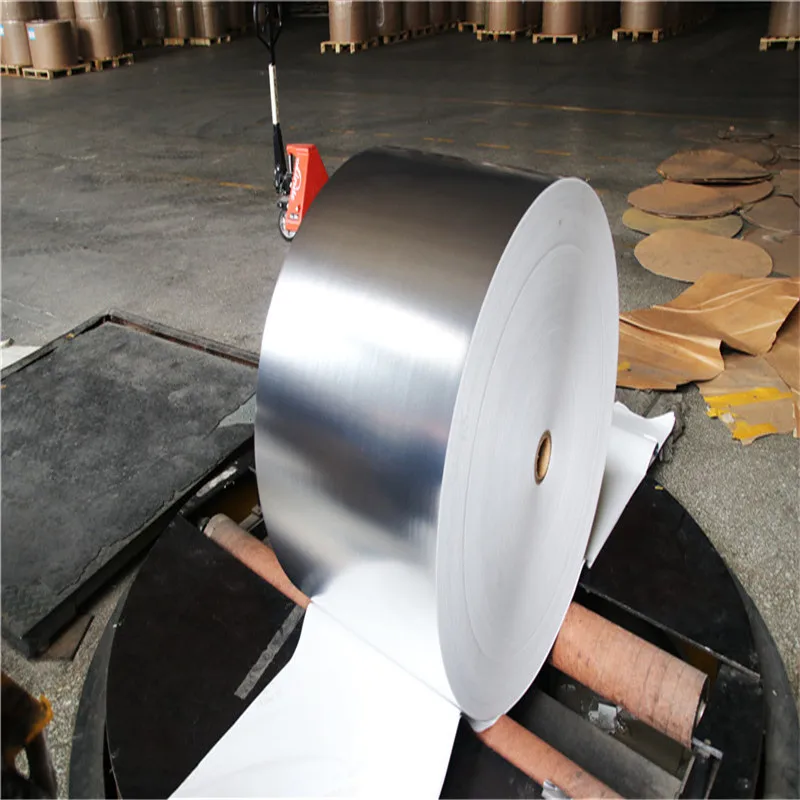 Ink retention wet strength metalized paper