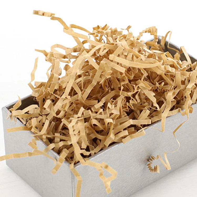 Wholesale 3MM Paper Shreds Decorative  Packaging Crinkle Paper Gift Basket Filler Shredded Paper Filler For Gift Baskets