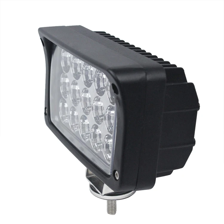 square 45w led work light for truck , led worklight