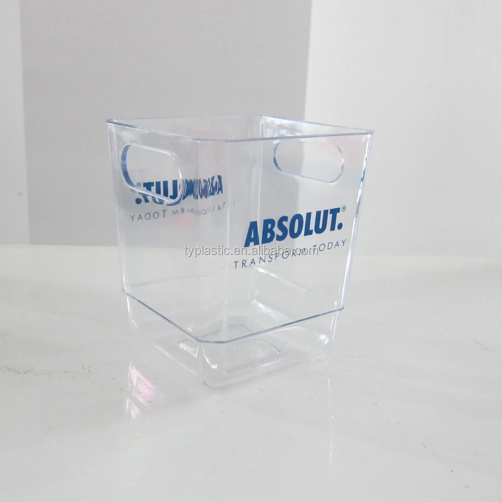 2024 New Product 1L Plastic Ice Bucket for Party