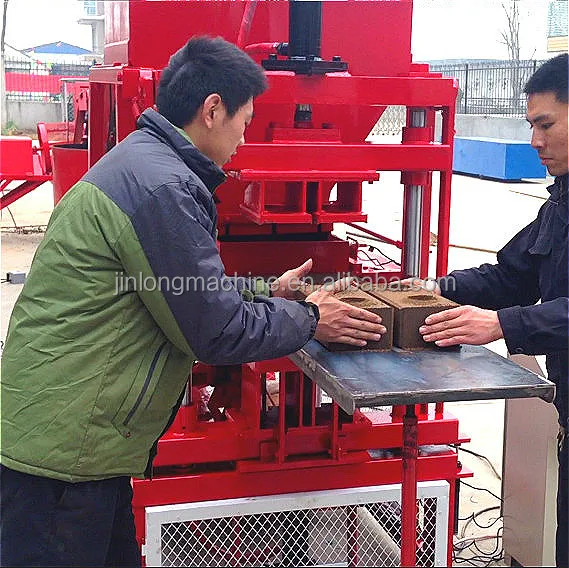 interlocking brick machine JL4-10 fully automatic hydraulic block clay brick making machine