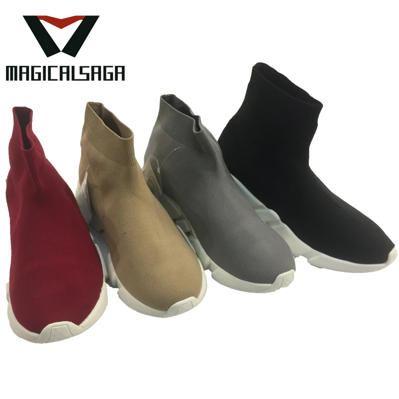 2018 hot design knitted upper sport shoe material for casual shoe making