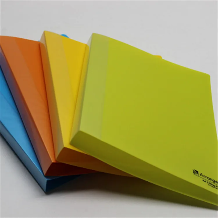 China cheap fancy file folders customizable printed presentation folders Organiser Office binder protector sleeves