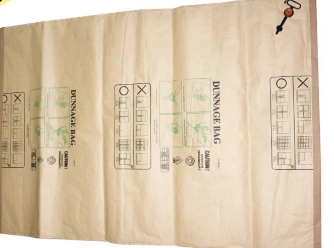 Надувная подушка из крафт-бумаги с быстрым клапаном