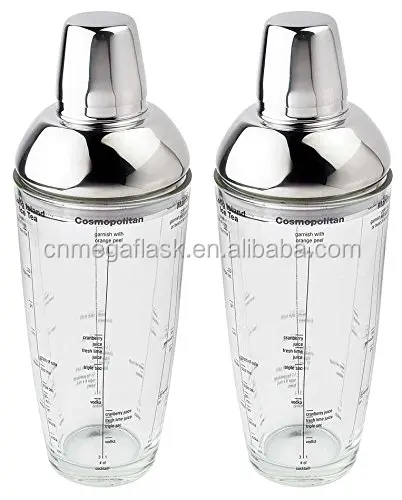 23OZ-650ML Visol Mystic Glass Cocktail Shaker For Promotion