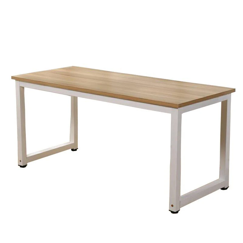 Modern Melamine table top and metal leg office table