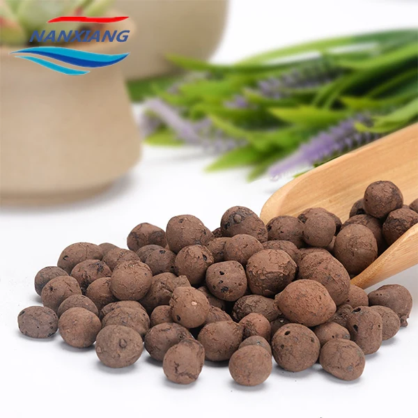 Expanded clay ceramic ball garden balls Hydroponic Pebbles Pellets