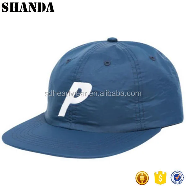 
Sports custom embroidery patch nylon snapback hat cap 5 panel snapback 