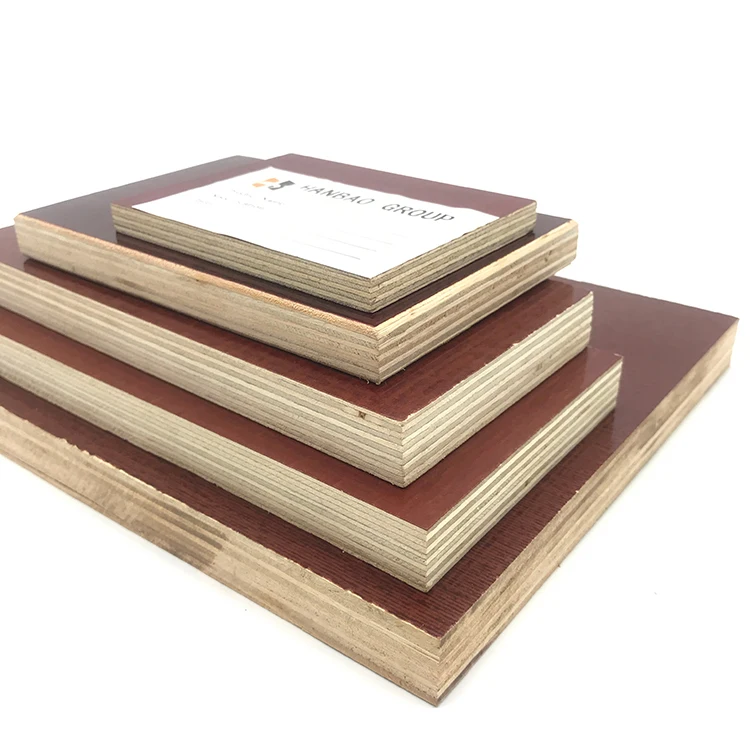 HBVPOP 4x8 18mm brown black film faced plywood and phenolic core poplar plywood shuttering plywood