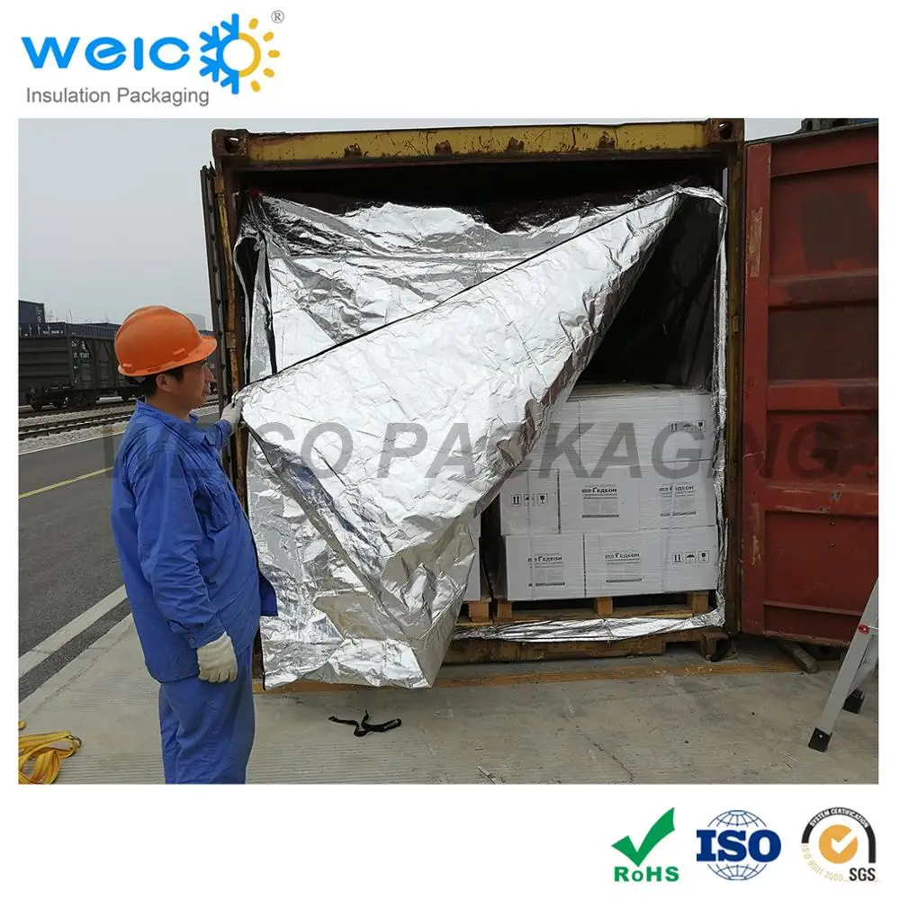 Теплосберегающий алюминиевый Плетеный Теплоизоляционный контейнер для вина