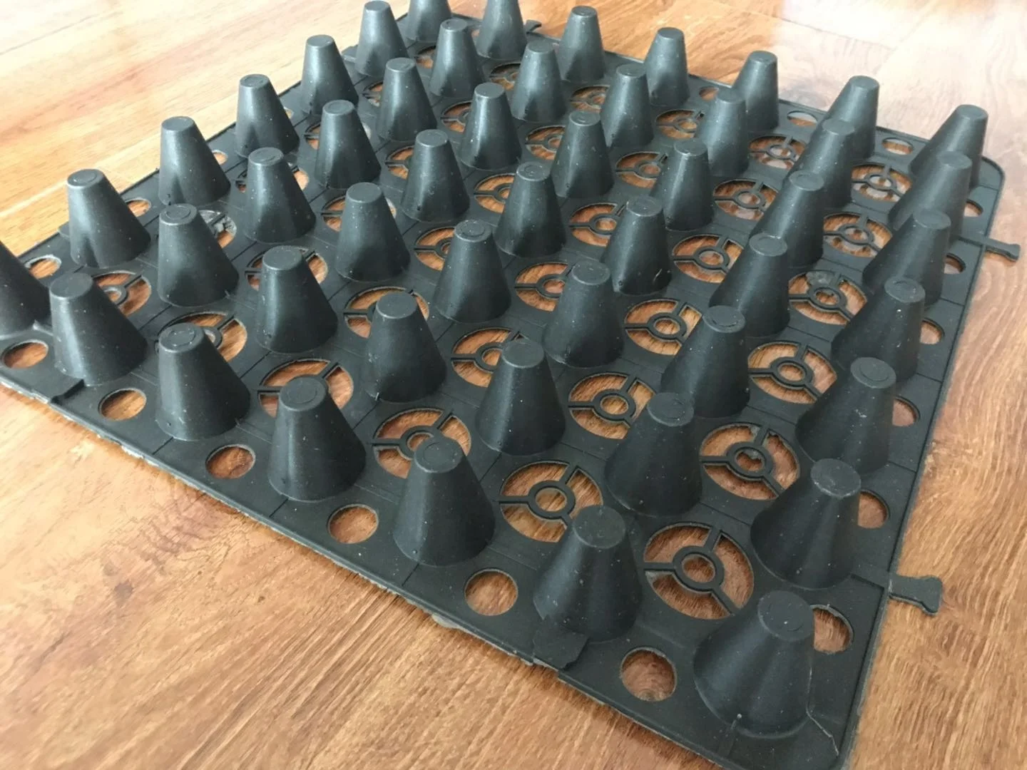 
Roof garden waterproof plastic drainage mat system 