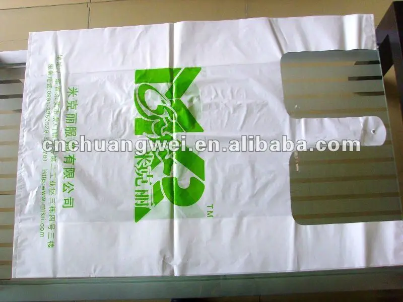high speed with good quality full automatic T-shirt bag making machine handle bag nylon pe bidodegradable