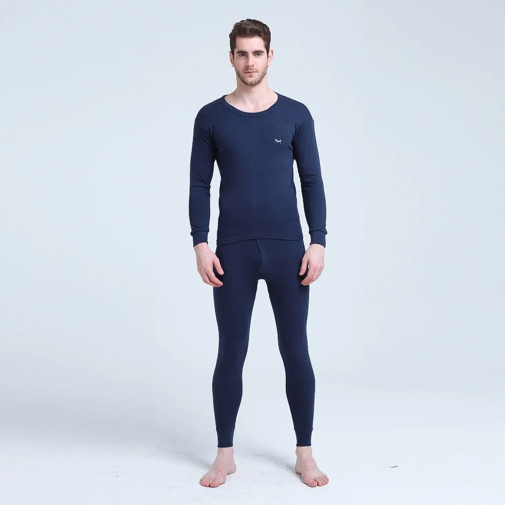 
Seamless Black Slim Shapewear Mens Thick Long Sleeved Heated Thermal Underwear 