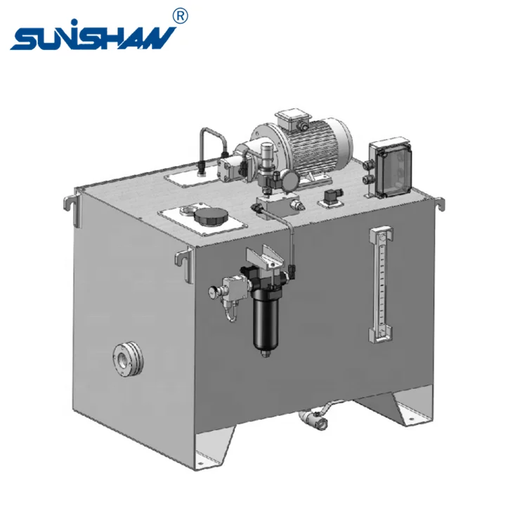 YLS 1HP 0.75KW 150L 200L 250L Circulating electric thin oil lubrication pump station oil saving hydraulic pump