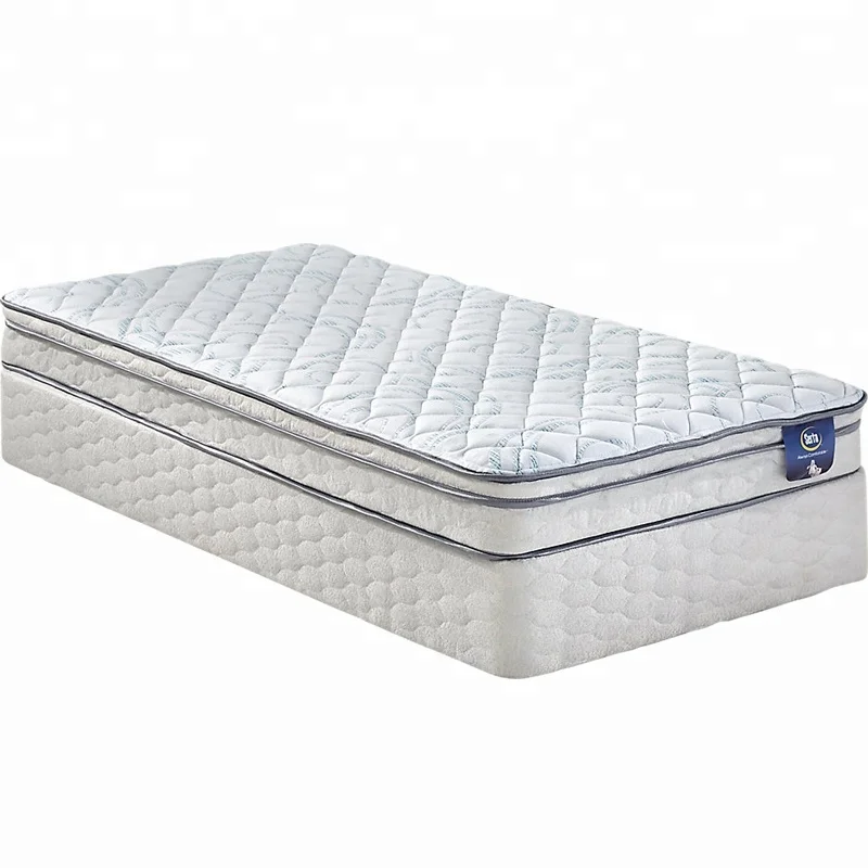 
Manufacture wholesale sleep well high quality spring memory foam removable queen mattress pillow top 