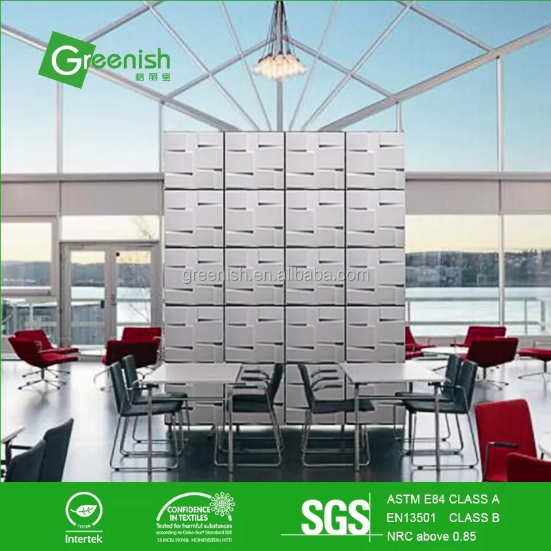 Beautiful popular soundproof 3d acoustic wall panel