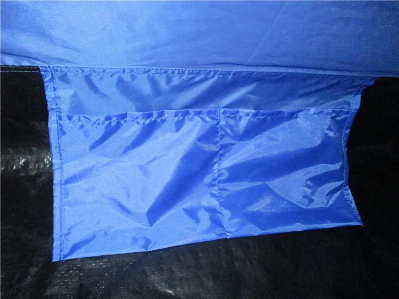 Single Layer Waterproof Automatic Portable Beach Pop up Tent Oxford Canvas PVC Cotton Fabric for Camping