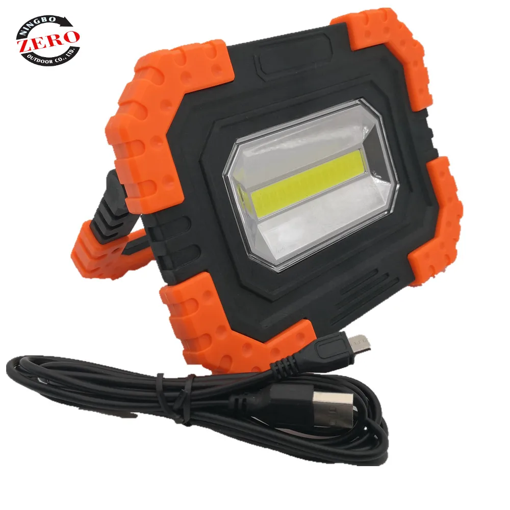 
10W COB LED Work Light 750 Lumens Flood Light searchlight waterproof USB portable rechargeable cob led spotlight 