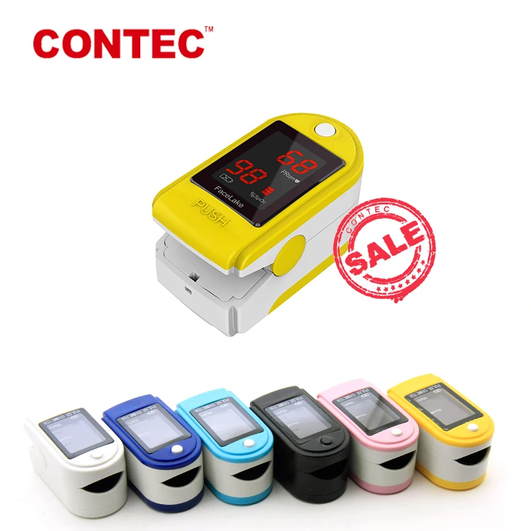 CE CONTEC CMS50DL spo2 pr pi oximetro de dedo с