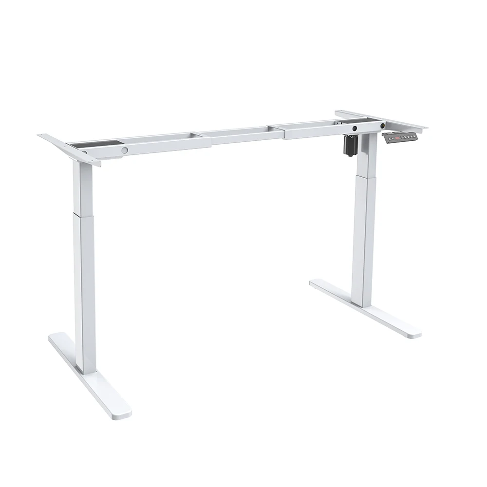 
single motor lifting ergonomic workstation office electric sit standing up desk 