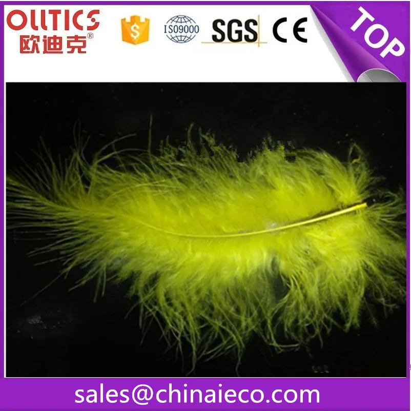 High quality marabou Turkey craft feathers for sale