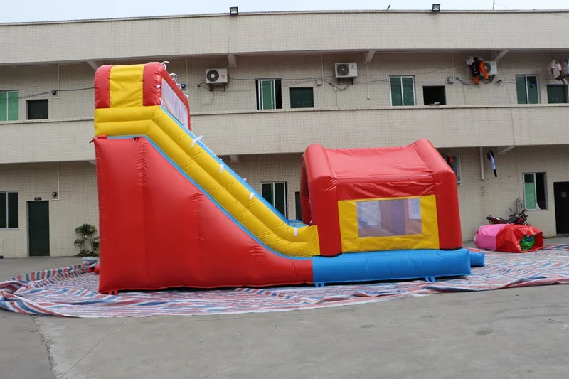 Бестселлер 8*4*5 м надувной комбинированный замок с горкой коммерческое использование надувная наземная горка для детей