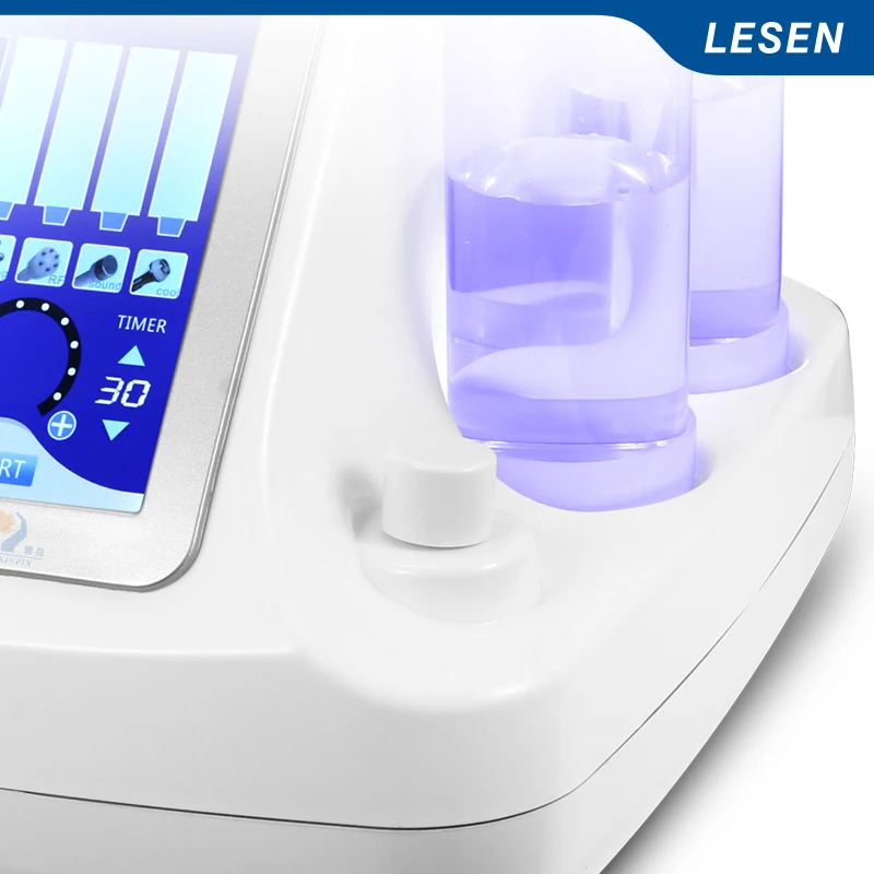 Skin Rejuvenation Acne Therapy And Oxygen Facial Water Peel Bubble Cleaner Machine