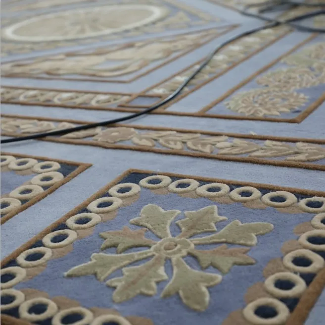 100% New Zealand Wool Center Living Room Carpet Rug