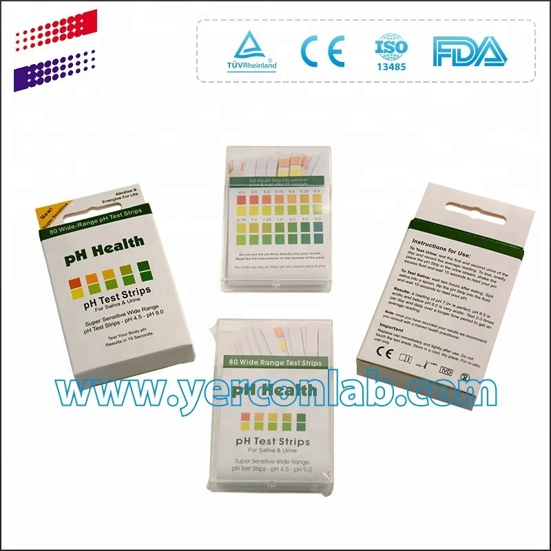 gastric ph test strips  2.0-9.0
